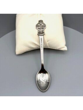 Vintage Rolex Lucerne Spoon Bucherer Of Switzerland Swiss Cross 4.25" Stainless